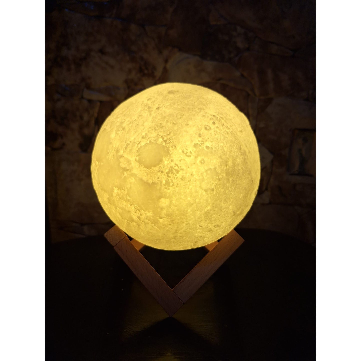 Lámpara de Luna 3D: Iluminación Mágica Personalizable